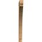 Ekena Millwork Thorton Block Rough Sawn Bracket, Western Red Cedar, 4"W x 40"D x 48"H BKT04X40X48THR05RWR - alternate 4